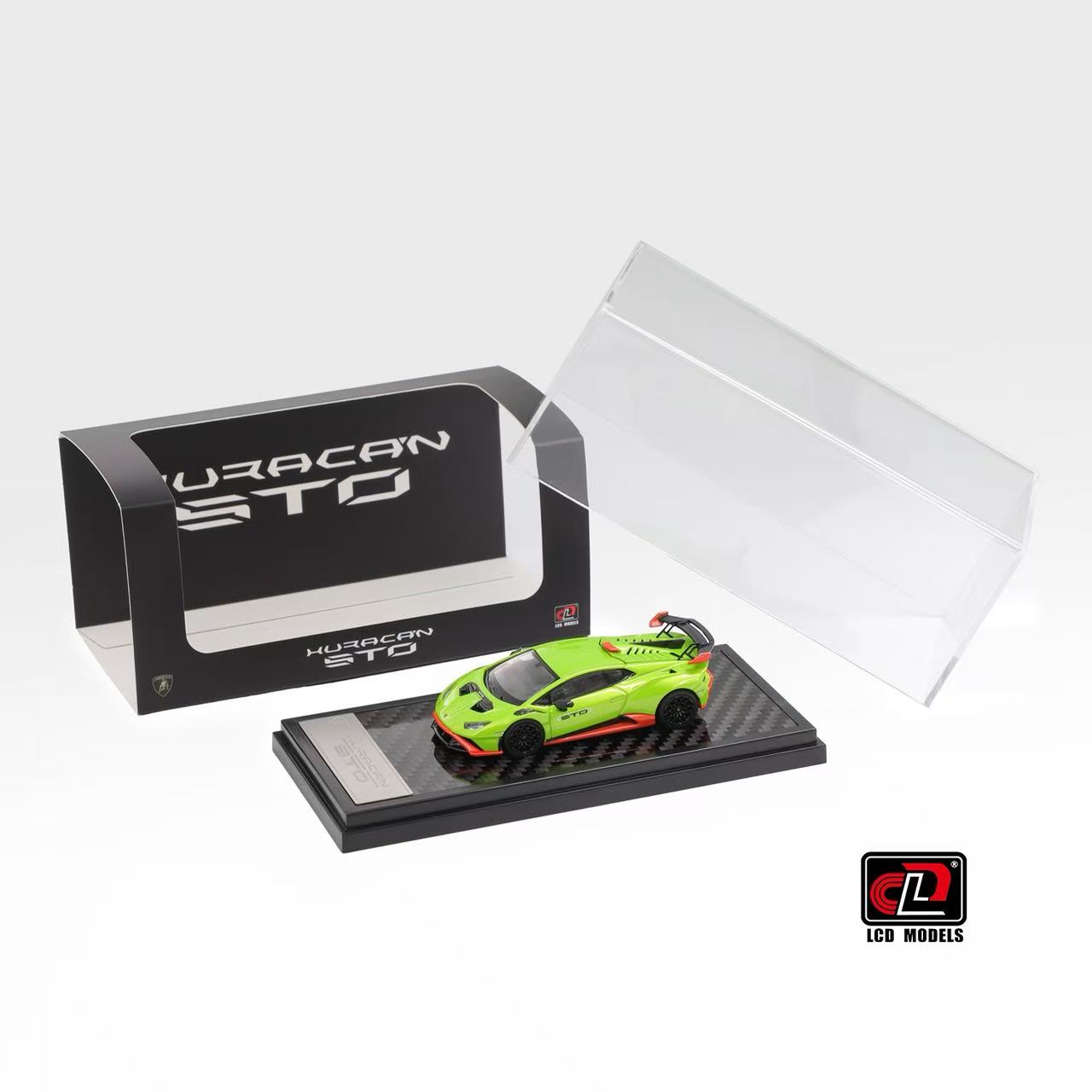 预LCD 1:64 兰博基尼 huracan 飓风 小牛 STO 合金汽车模型