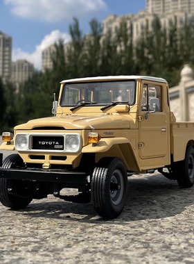 京商 1:18 丰田兰德酷路泽LC40皮卡陆地巡洋舰越野车汽车模型车模