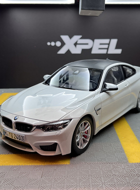 Paragon 1:18 宝马 M4 F82 BMW 合金全开汽车模型 车模收藏礼物