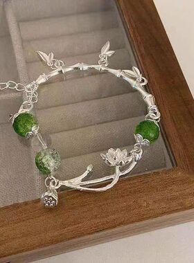 小红书同款成毅李莲花印象衍生款手链小众设计新中式爆花珠手串