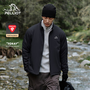 【P系列】伯希和户外Primaloft金标P棉黑色运动棉服冲锋衣内胆