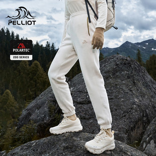 【P系列】伯希和户外抓绒裤子Polartec200女雪山保暖冲锋裤内胆男