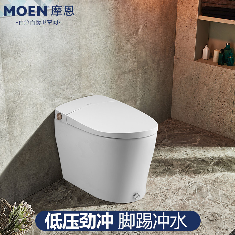 摩恩智能马桶内置水箱无水压限制图片
