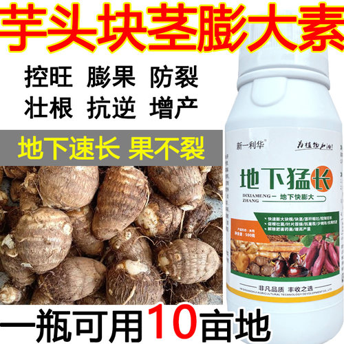 芋头膨大剂芋头专用控旺膨大素叶面肥地下根茎膨大素膨大剂增产