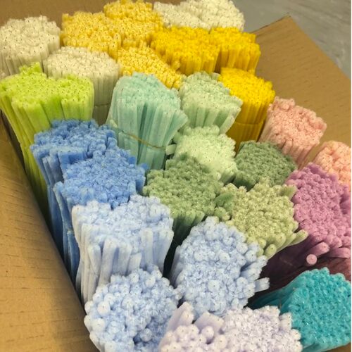 呦呦虎手工扭扭棒花束diy材料包超密毛根毛条儿童毛绒玩具折纸