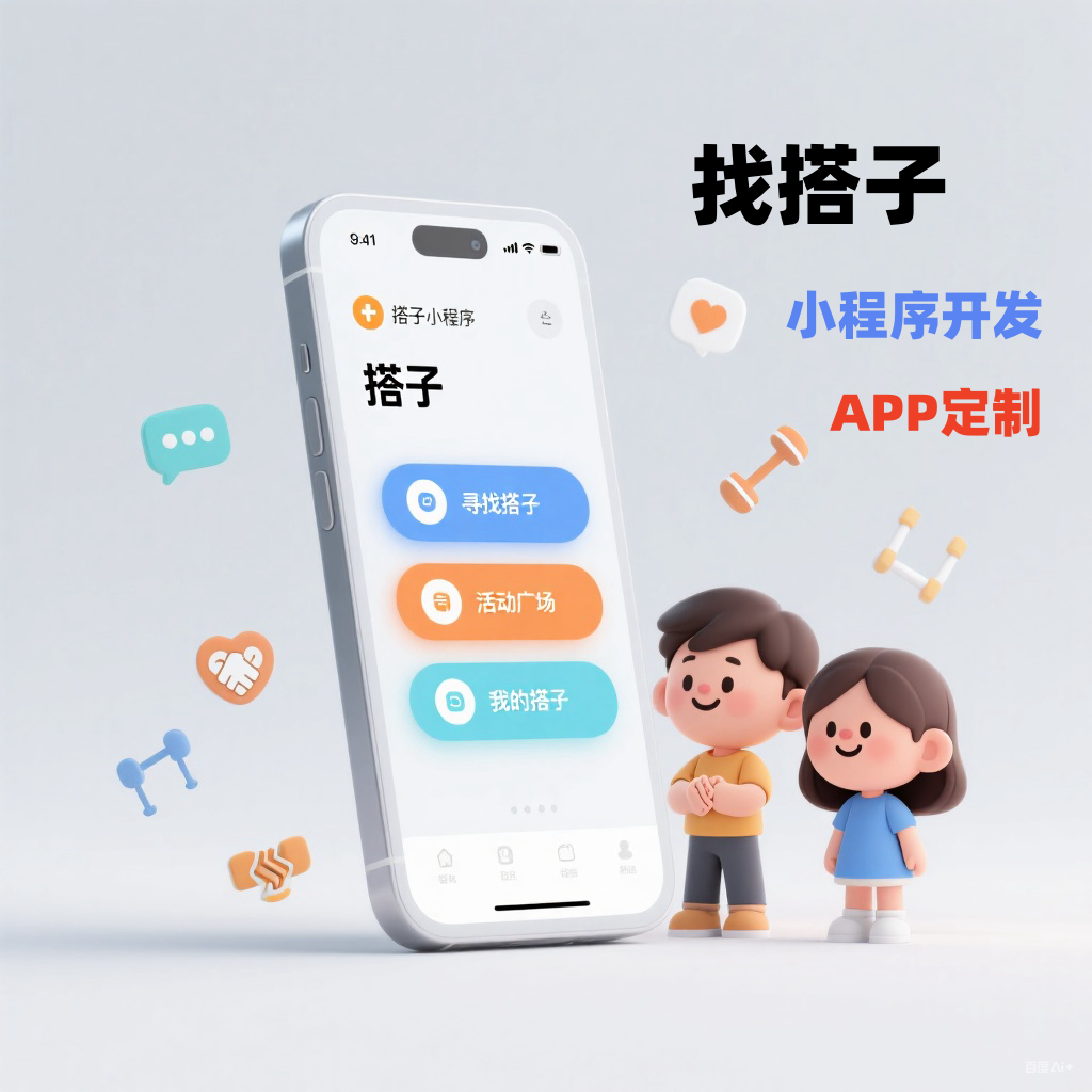 同城找搭子小程序开发定制 搭子交友app系统开发 搭子小程序源码