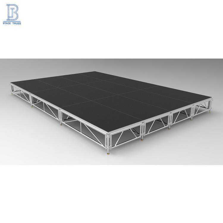 厂家直销铝合金拼装舞台婚庆舞台活动舞台走秀T台拼装舞台定做