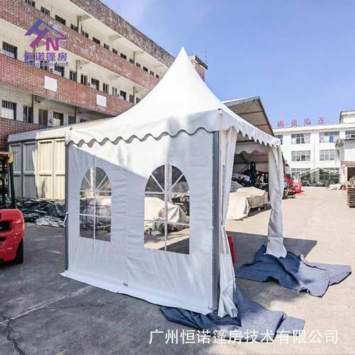 广州供应非洲户外尖顶帐篷PagodaTent宝塔帐篷四脚帐篷