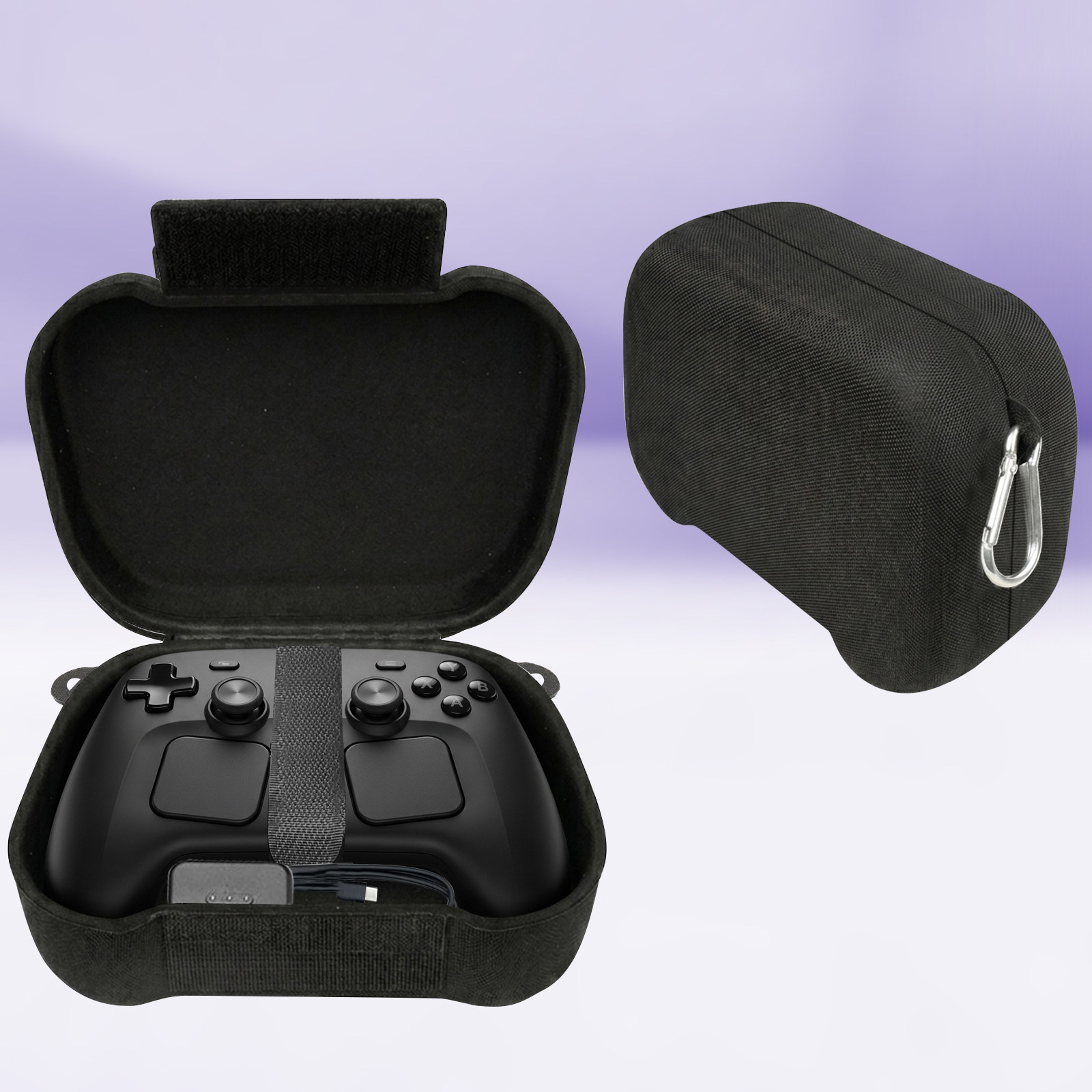 适用于Steam Controller 手柄收纳包硬壳防摔抗压 2026新款通用保护包适配同造型游戏手柄便携防尘全包收纳盒