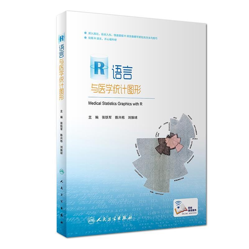 正版包邮R语言与医学统计图形张铁军,陈兴栋,刘振球人民卫生出版社9787117257282