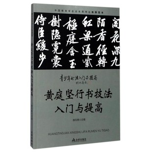 正版包邮黄庭坚行书技法入门与提高雅风斋主编金盾出版社9787518612369