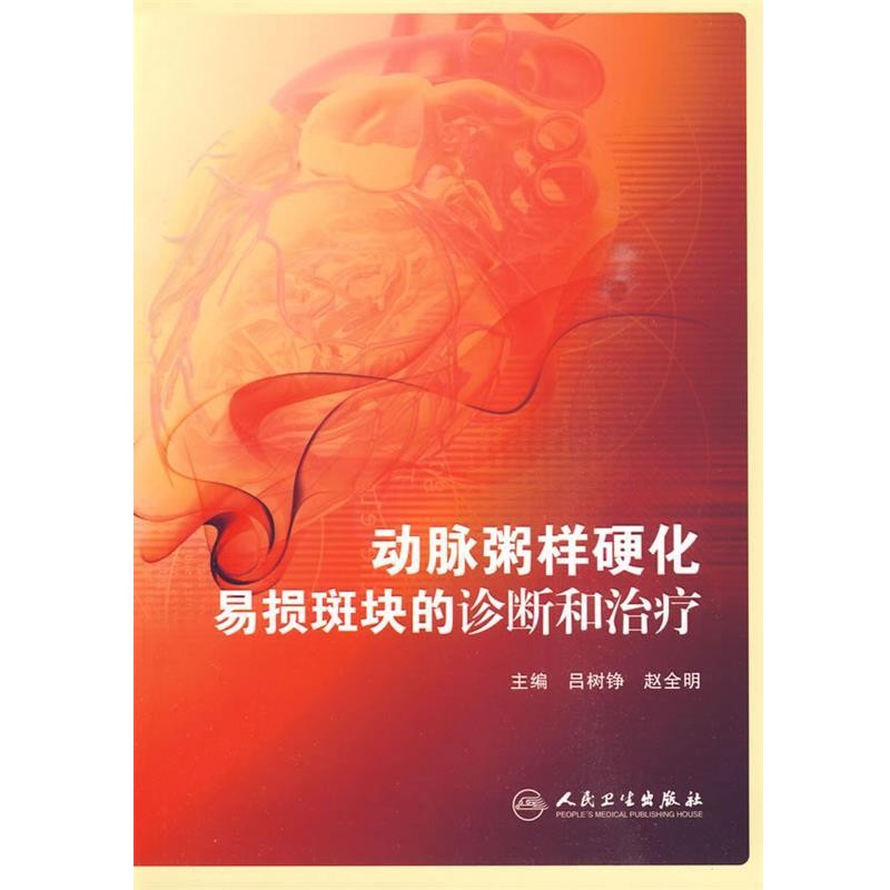 正版包邮动脉粥样硬化易损斑块的诊断和治疗吕树铮 等主编人民卫生出版社9787117121095