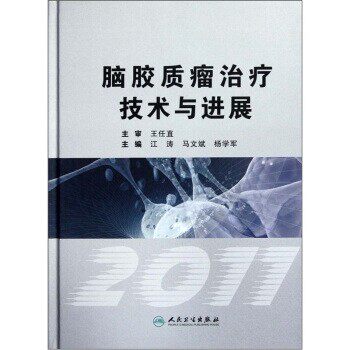 正版包邮脑胶质瘤治疗技术与进展江涛,等 编人民卫生出版社9787117151580
