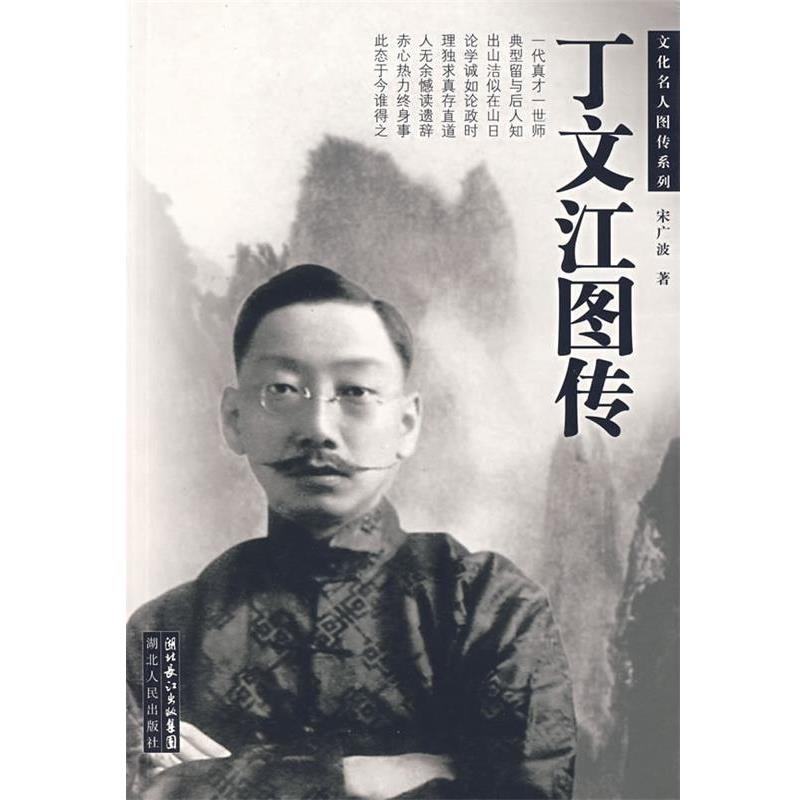 正版包邮丁文江图传宋广波 著湖北人民出版社9787216050531