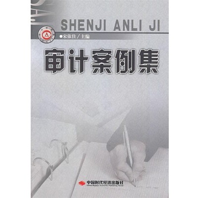正版包邮审计案例集宋依佳 主编中国时代经济出版社9787802218796