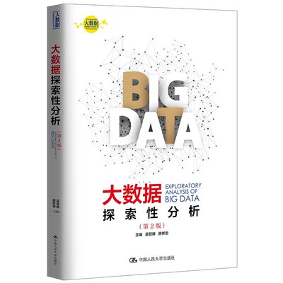 正版包邮大数据探索性分析吴翌琳房祥忠中国人民大学出版社9787300283531