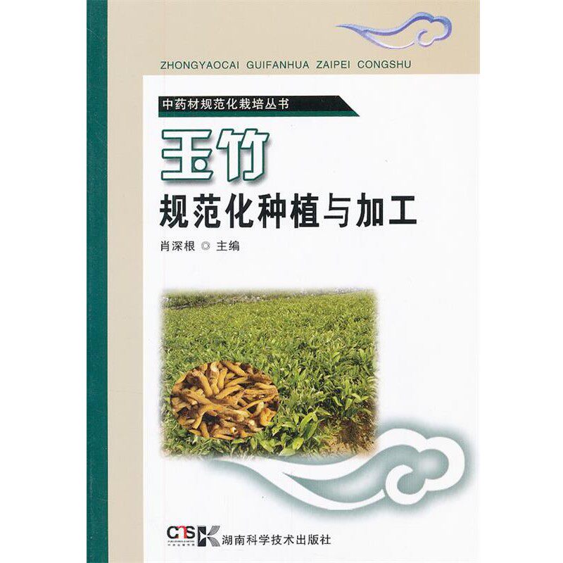 正版包邮中药材规范化栽培丛书 玉竹规范化种植与加工肖深根主编湖南科技出版社9787535770912