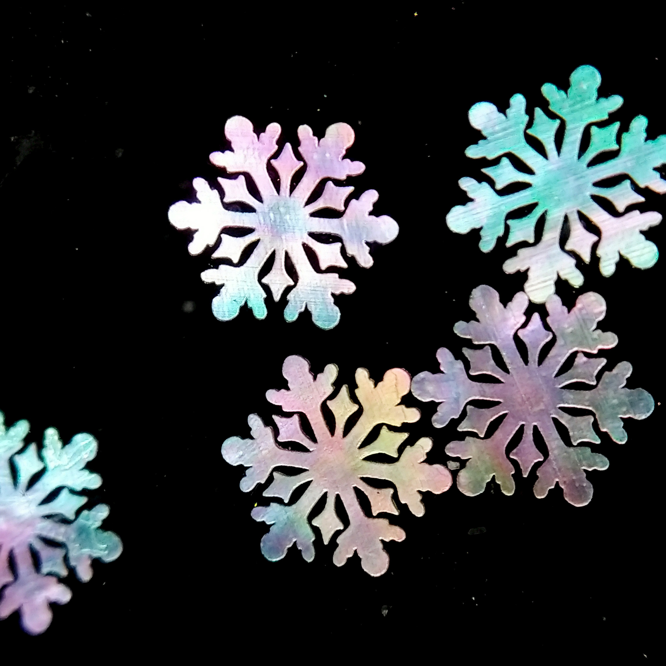 螺钿 雪花008号  夜光贝 青贝 大漆 漆器