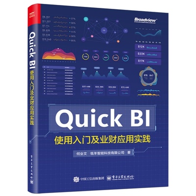 官方正版 Quick BI使用入门及业财应用实践 何业文 大型企业业财分析体系的整体规划 Quick BI业财一体化实战 数据可视化高手速成
