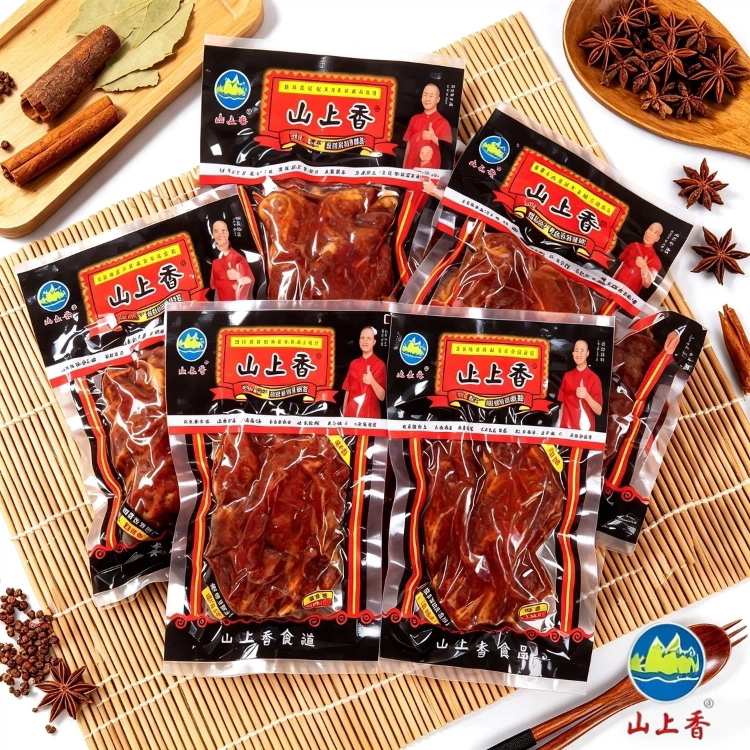 山上香卤味鸡排鸡肉零食鸡架60克袋装休闲即食怀旧童年小吃下酒菜