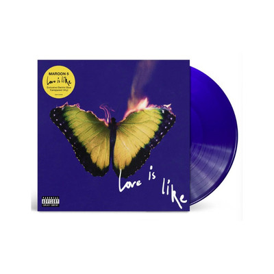 欧版进口Maroon5魔力红专辑Love Is Like爱像什么 彩胶LP黑胶唱片