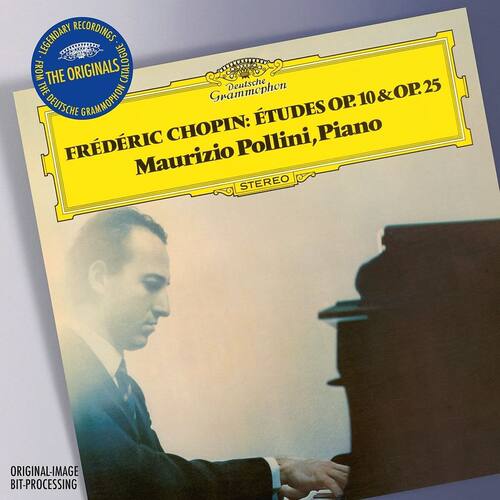 原装进口 波利尼Pollini 肖邦24首练习曲 第10&第25练习曲 德版CD