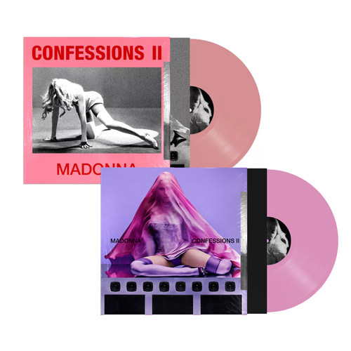 美版Madonna麦当娜专辑Confessions II豪华限定版粉胶2LP黑胶唱片