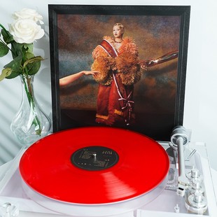 官方正版 黄丽玲 连结A-Lin原声带 透明红胶LP黑胶唱片CD实体专辑