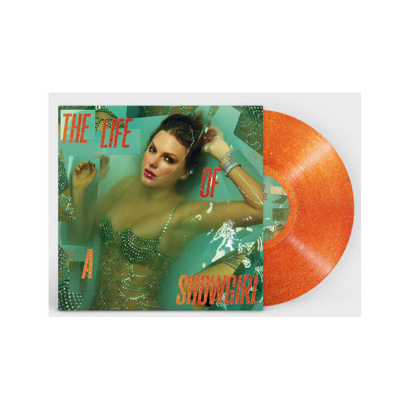 美版进口S12泰勒斯威夫特Taylor Swift霉霉新专辑 闪光橙彩胶LP