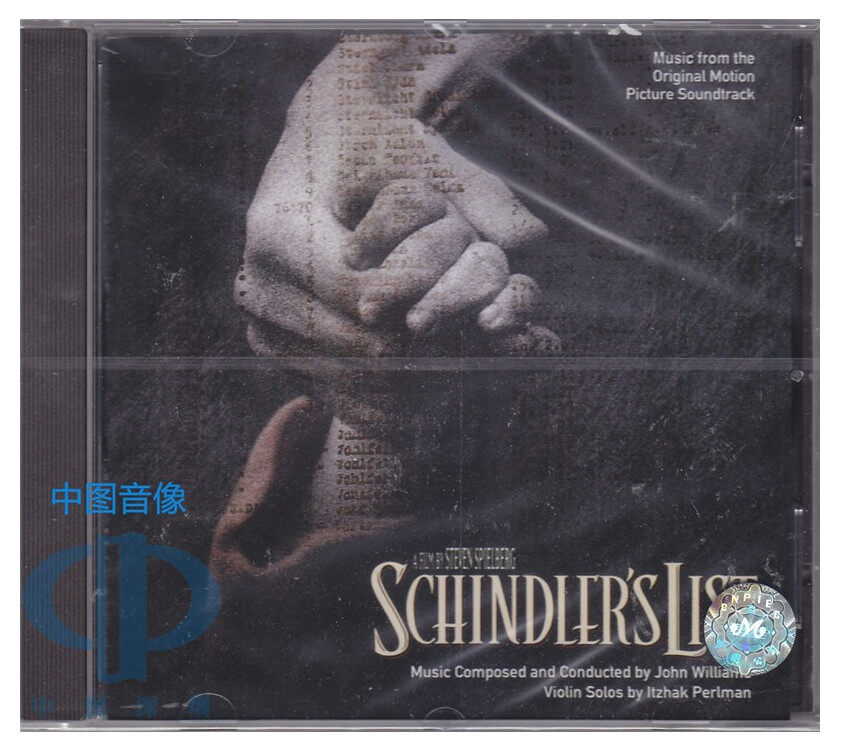 原装进口 辛德勒的名单 电影原声带OST Schindler's List CD 音乐/影视/明星/音像 音乐CD/DVD 原图主图