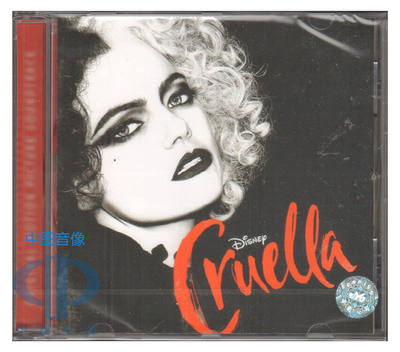 原装进口 黑白魔女库伊拉 电影原声带 Cruella OST 欧版CD