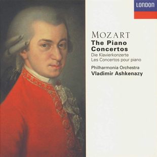 伦敦爱乐管弦乐团 莫扎特 钢琴协奏曲全集 进口 德版 10CD唱片套装