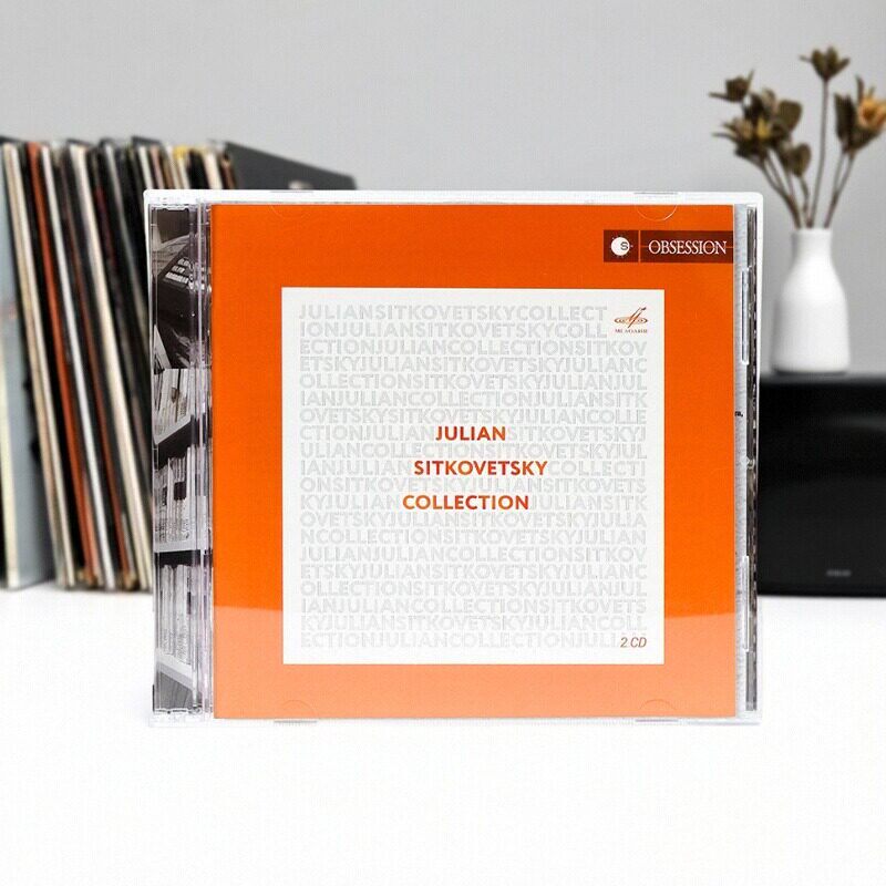 日版进口 尤利安西特科维茨基 小提琴艺术精选 纯音乐2CD古典唱片