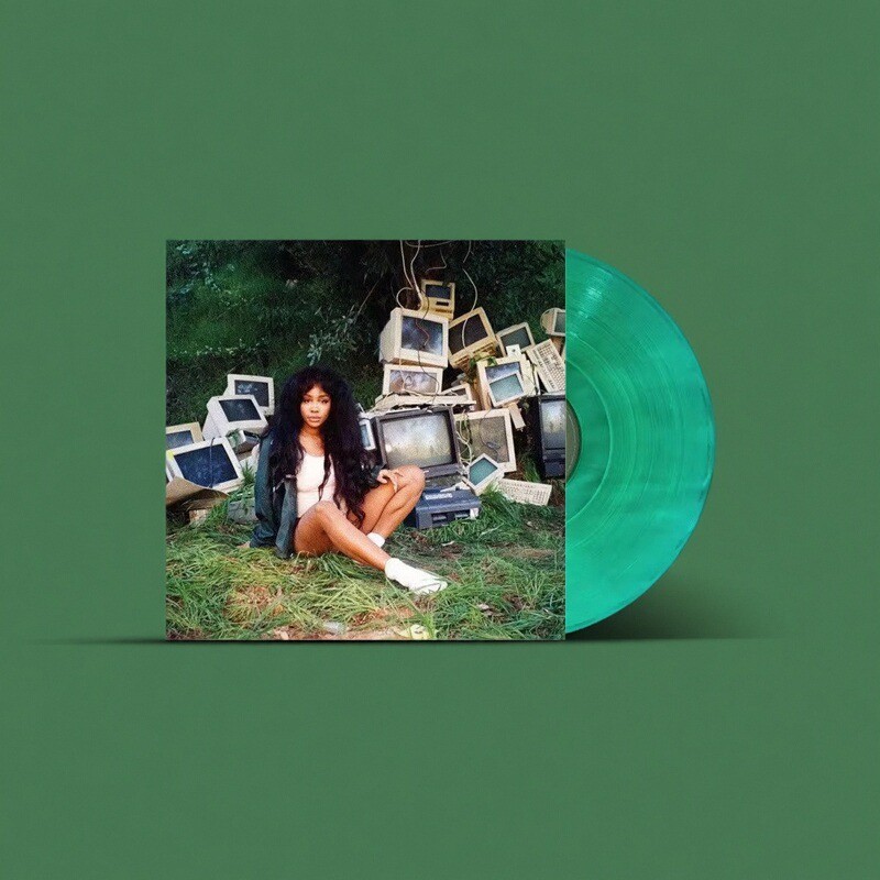 美版进口 SZA诗莎专辑 Ctrl全面控制 PB-R&B天后 绿彩胶2LP唱片