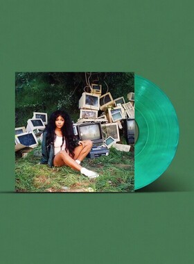 美版进口 SZA诗莎专辑 Ctrl全面控制 PB-R&B天后 绿彩胶2LP唱片