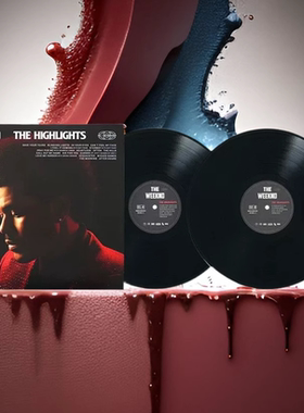 威肯盆栽哥The Weeknd专辑 高光时刻The Highlights 黑胶唱片2LP