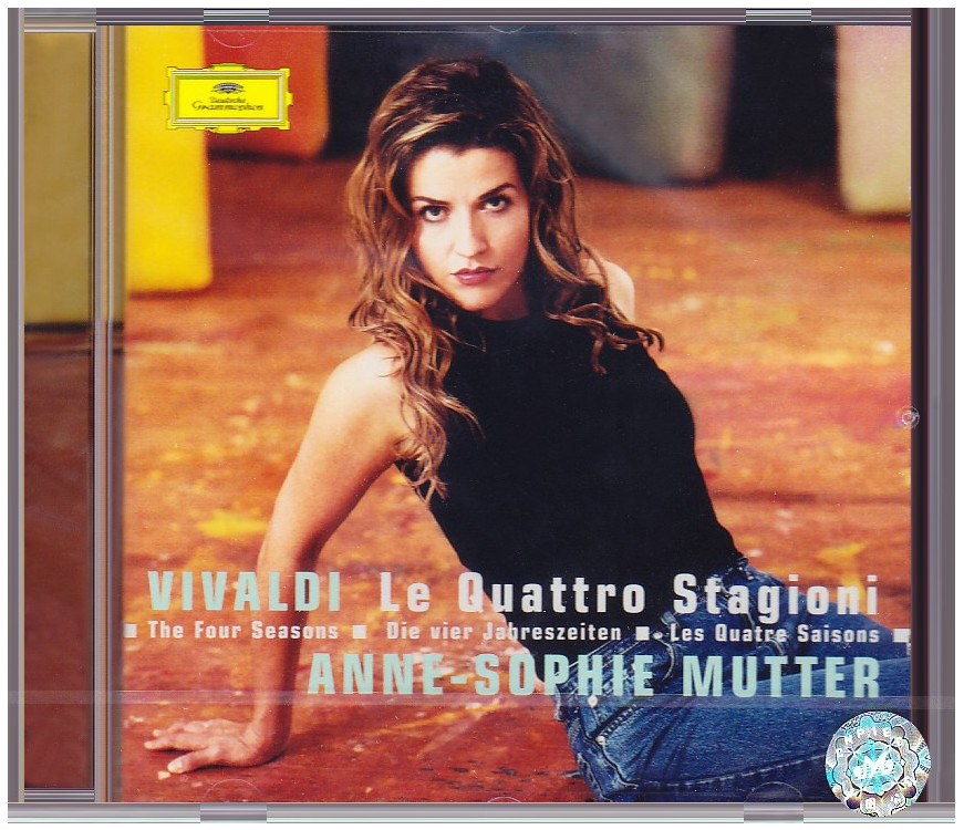 原装进口畅销经典 维瓦尔第Vivaldi 四季 穆特小提琴发烧天碟 CD