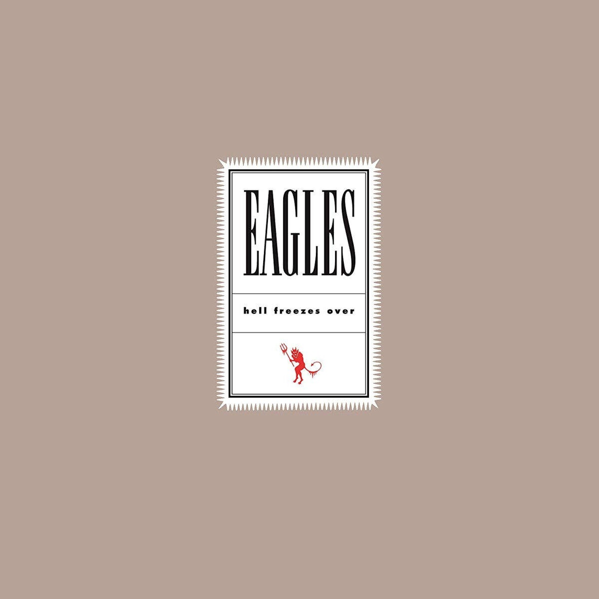 原装进口 Eagles老鹰乐队 冰封地狱 25周年纪念 欧版2LP黑胶唱片