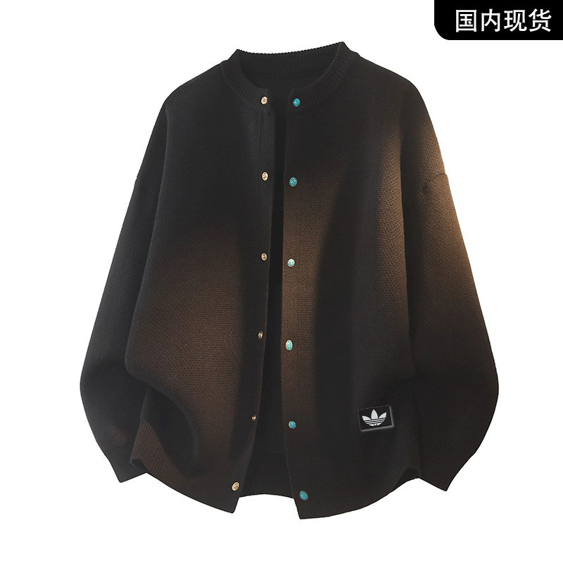 官方奥特莱斯】品牌折扣 秋冬季针织保暖休闲百搭男女毛衣外套