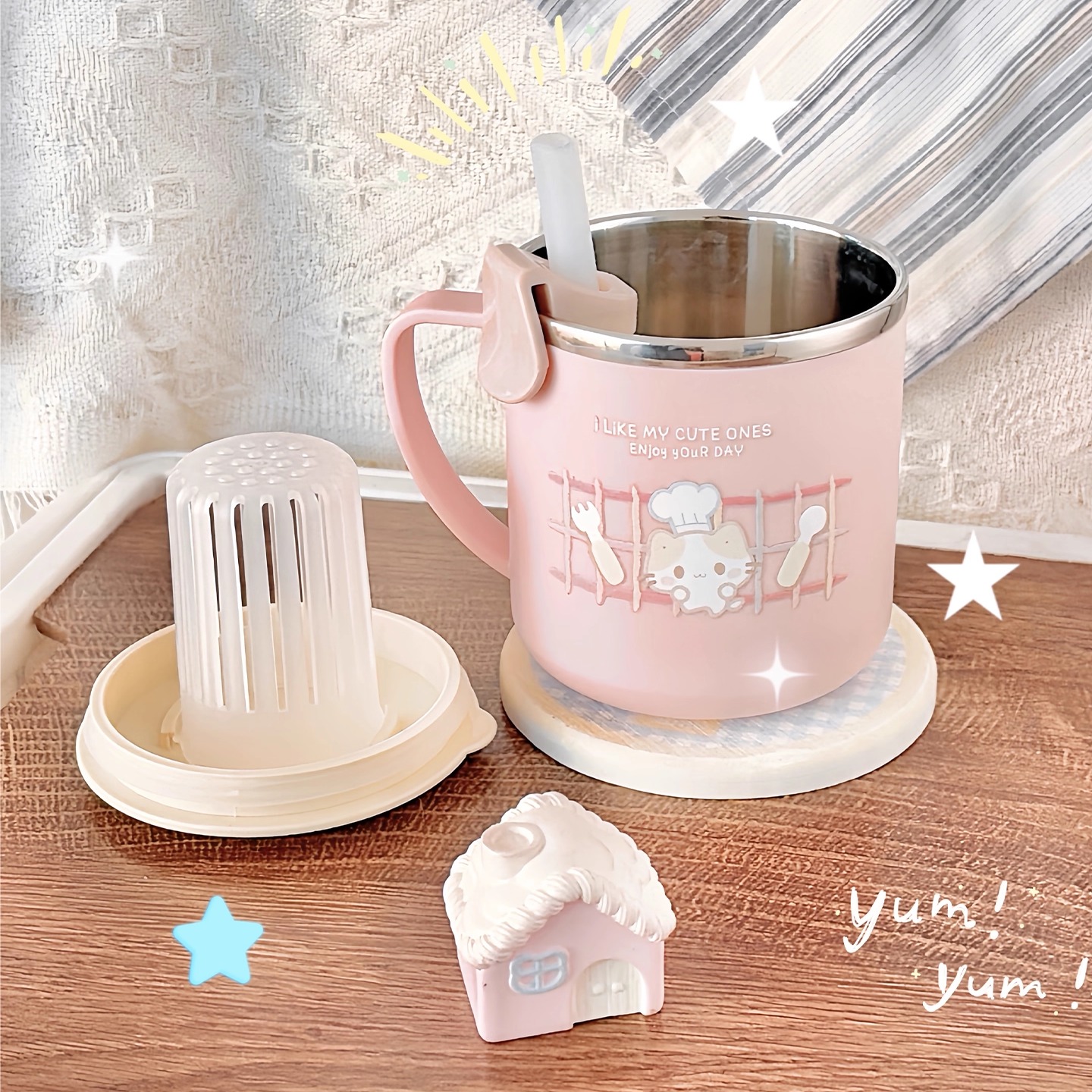 【刻度牛奶杯】儿童冲奶杯带刻度