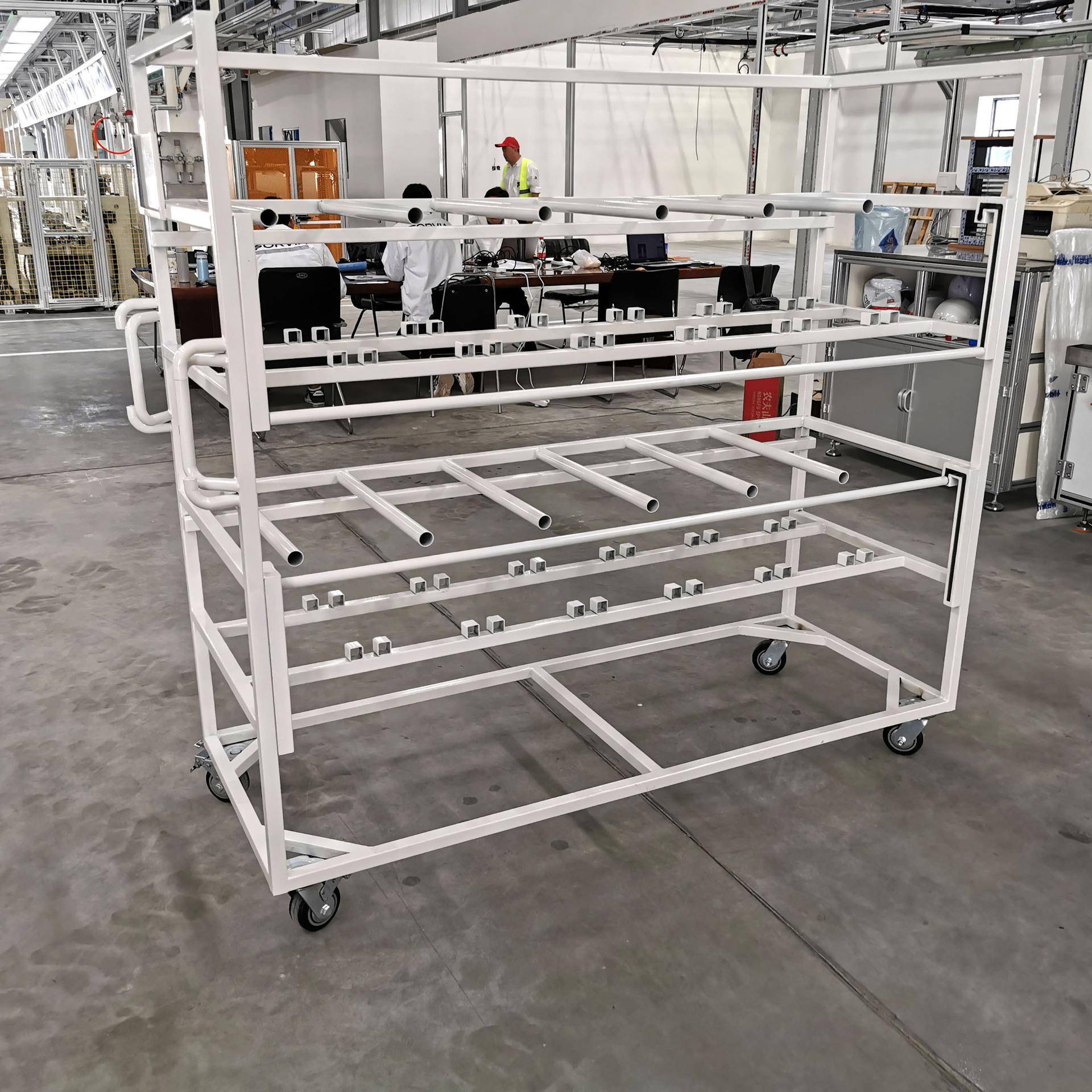 郑州厂家汽车靠背料架工装搬运架汽车零部件周转架