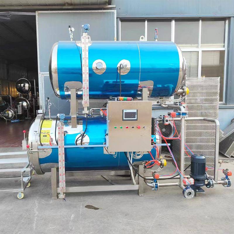 杀菌锅全自动高温杀菌锅真空包装咸鸭蛋粽子食肉制品杀菌锅