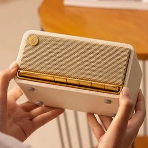 漫步者M230蓝牙音箱小音响迷你便捷式无线低音炮复古高颜值木质