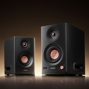 Edifier 音响2025新 漫步者 MR5BT蓝牙音箱监听级高保真有源台式