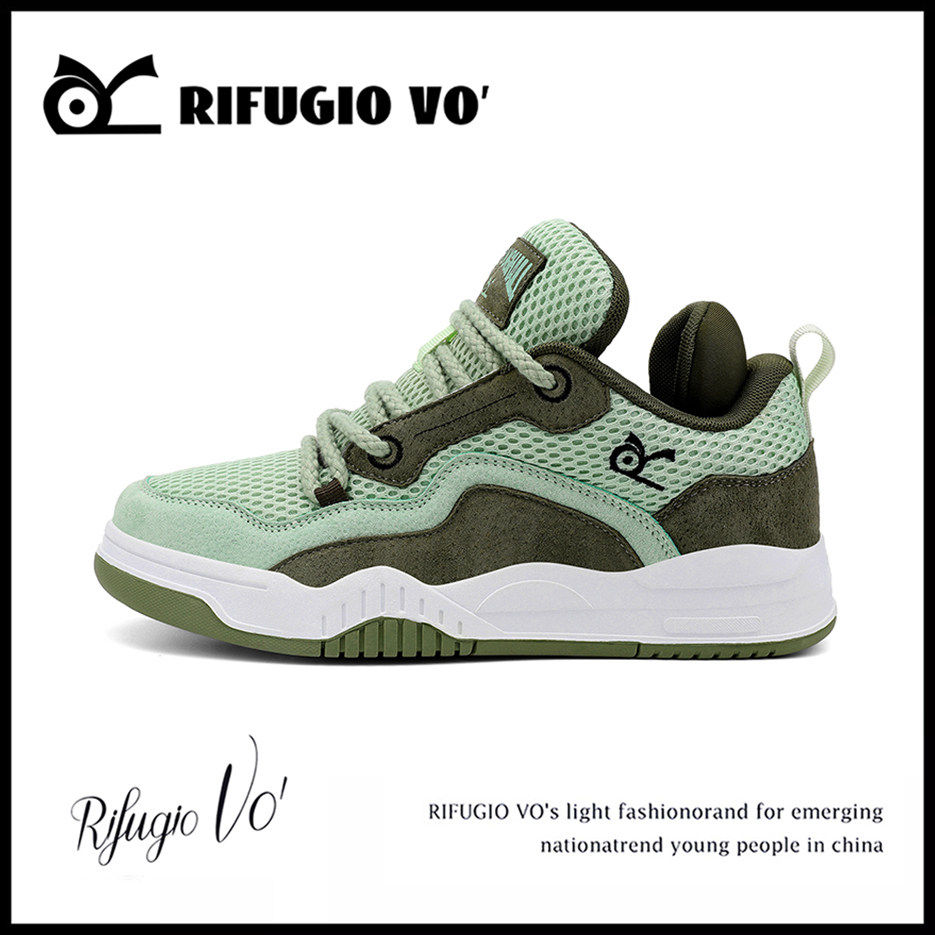 Rifugio Vo'面包鞋男夏季网面透气运动鞋小众潮牌高级感厚底板鞋,流行男鞋,休闲板鞋,淘宝优惠券,粉丝福利购,淘宝优惠卷