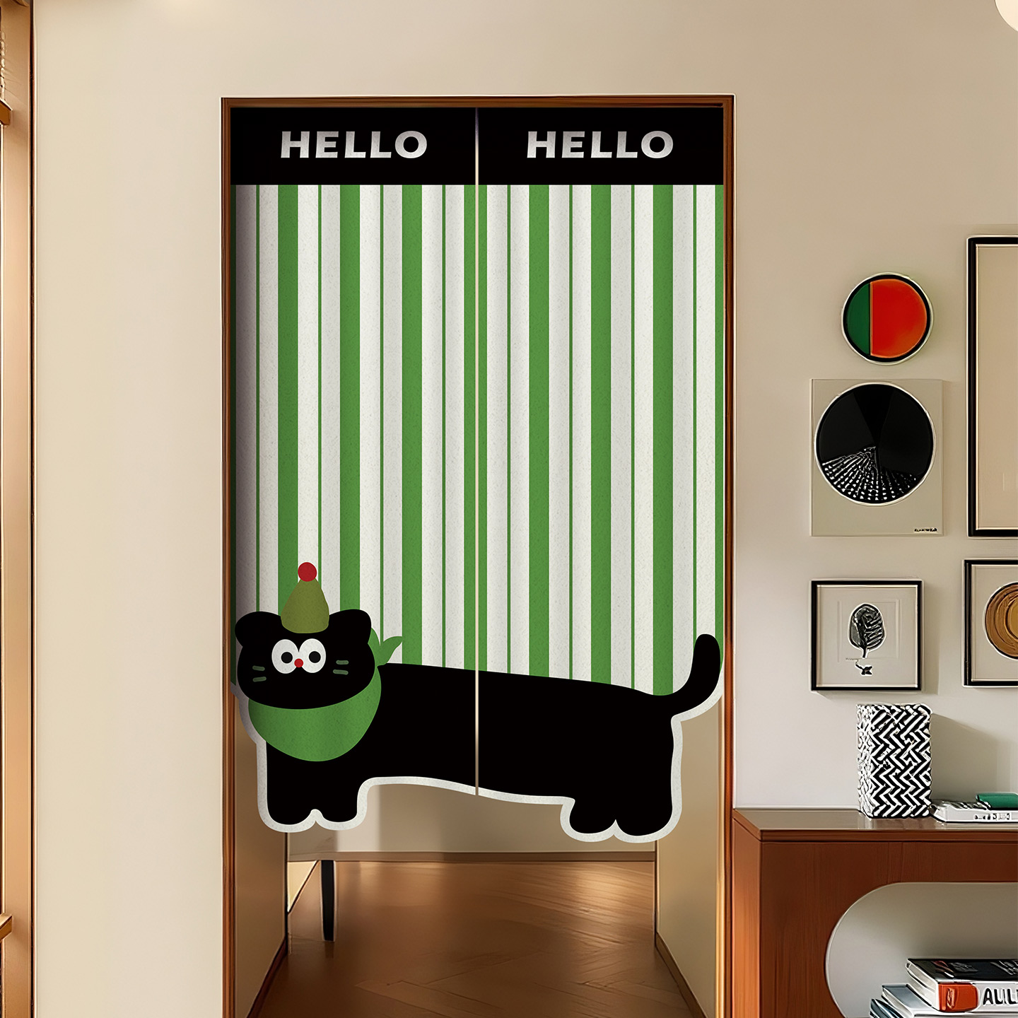 哇这个帘子质感也太棒了吧