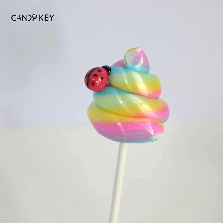 CANDYKEY创意彩虹棒棒糖