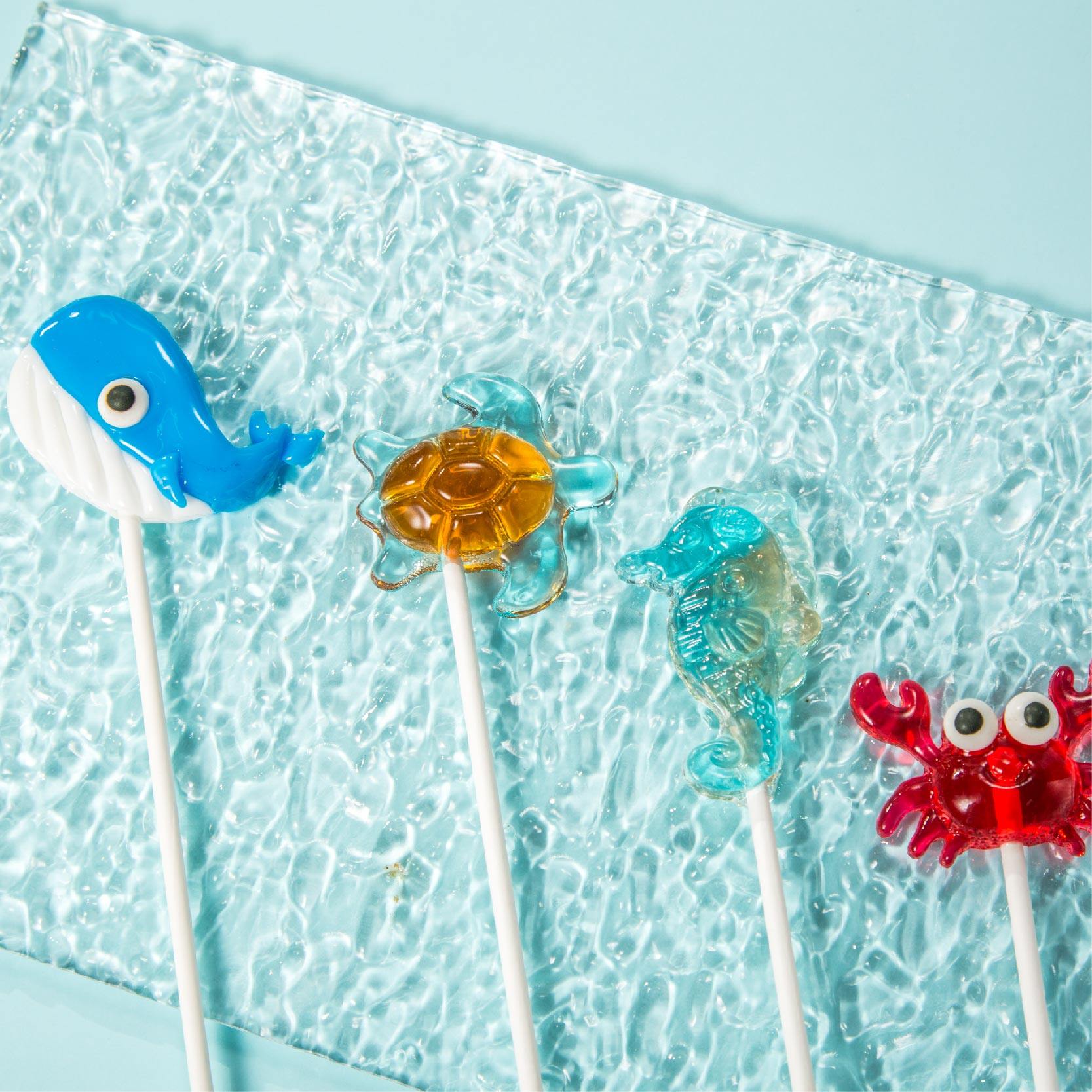 海洋系列创意卡通造型棒棒糖