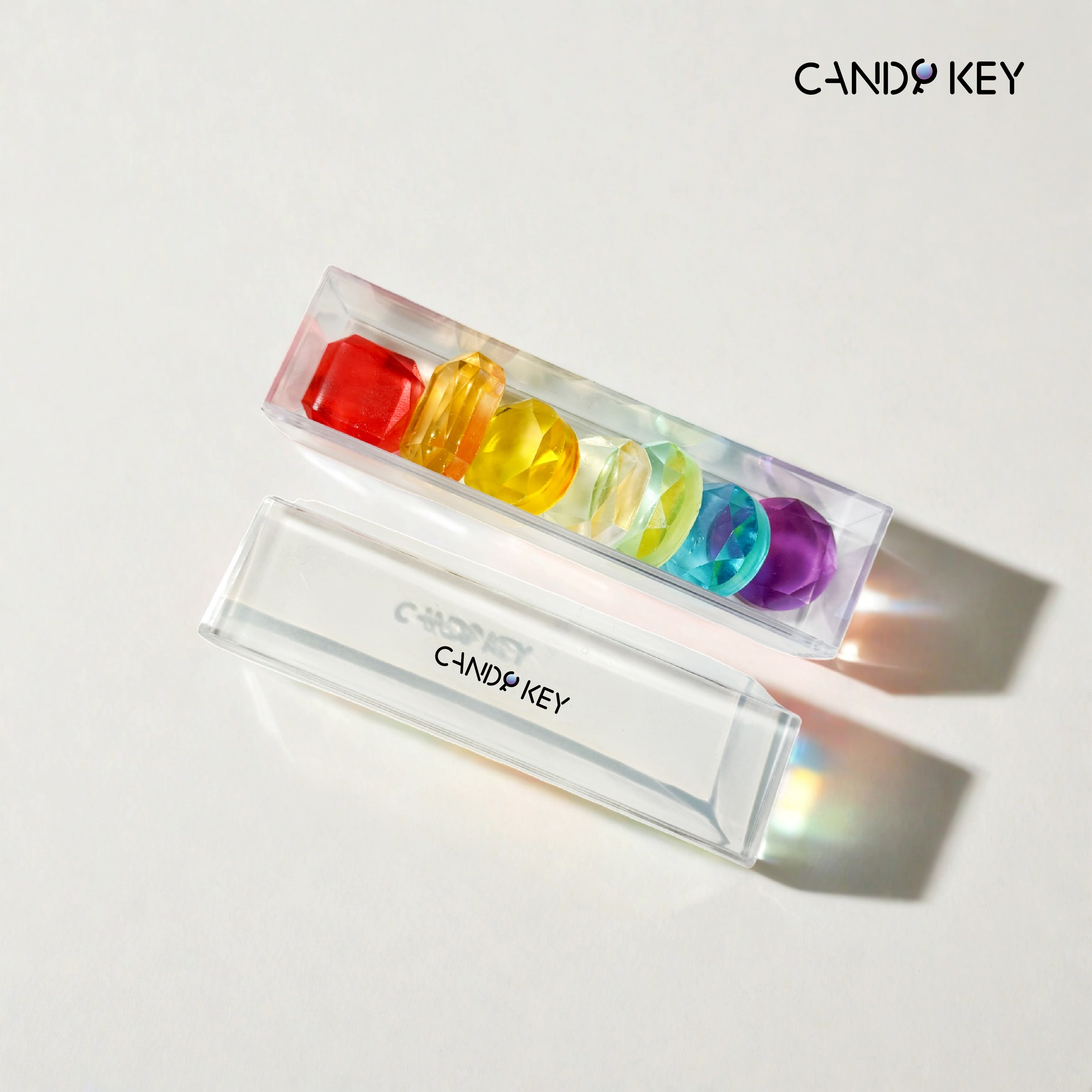 CANDY KEY 宝石糖独家工艺水晶硬糖节日派对装饰网红糖果物料礼物