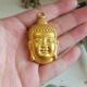 新品 黄金纯金足金9999包纯银佛头算盘大日如来吊坠男女士永不掉色